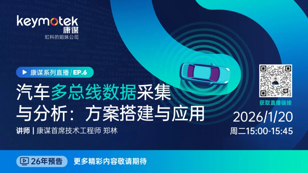 You are currently viewing 汽车多总线数据采集与分析：方案搭建与应用
