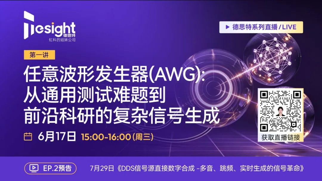 Read more about the article 任意波形发生器(AWG)：从通用测试难题到前沿科研的复杂信号生成