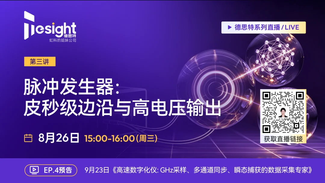 Read more about the article 脉冲发生器——皮秒级边沿与高电压输出